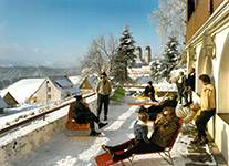 Ehemaliges Hotel Feldbergblick im Winter