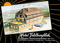 Postkarte Hotel Feldbergblick
